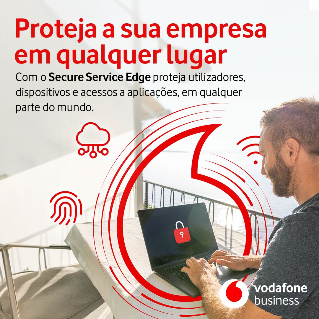 Vodafone Business SSE: cibersegurança cloud para o trabalho híbrido